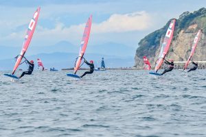 ウインドサーフィン渡辺純菜選手　iQナショナルシリーズ【女子2位】